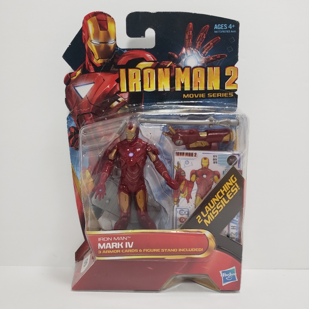 New! Hasbro Iron Man 2 Mark IV Action Figure (Figure #9)